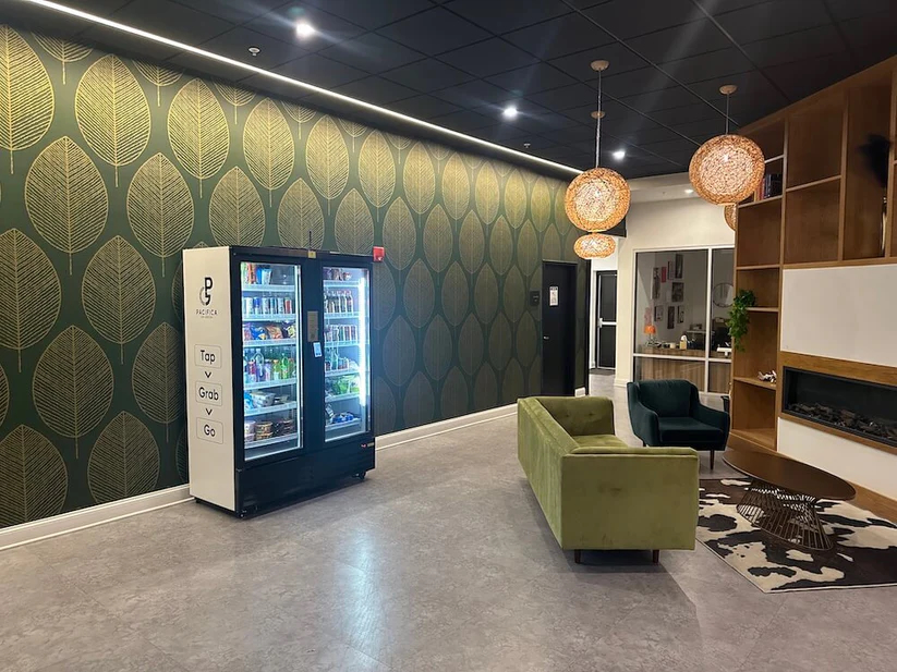 Well stocked smart fridge